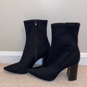 Jeffrey Campbell Black High Heel Booties